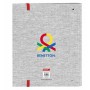 Carpeta de anillas Benetton Pop Gris 27 x 32 x 3,5 cm