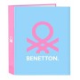 Carpeta de anillas Benetton Spring 27 x 33 x 6 cm