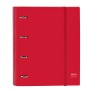 Carpeta de anillas Safta Rojo Rojo