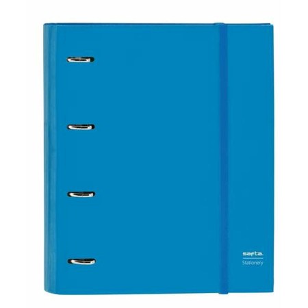 Reliure à anneaux Safta Bleu