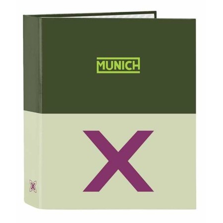 Reliure à anneaux Munich Bright Khaki A4 27 x 33 x 6 cm