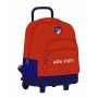 Cartable à roulettes Atlético Madrid Rouge Blue marine 33 x 45 x 22 cm