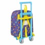 Cartable à roulettes SuperThings Guardians of Kazoom Jaune Violette 22 x 28 x 10 cm