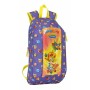 Mochila Infantil SuperThings Guardians of Kazoom Amarillo Morada 22 x 39 x 10 cm