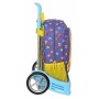 Cartable à roulettes SuperThings Guardians of Kazoom Jaune Violette 32 x 42 x 14 cm