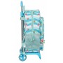 Cartable à roulettes Spongebob Stay positive Bleu Blanc 33 x 42 x 14 cm