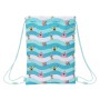 Sac à dos serré par des ficelles Spongebob Stay positive Bleu 26 x 34 x 1 cm