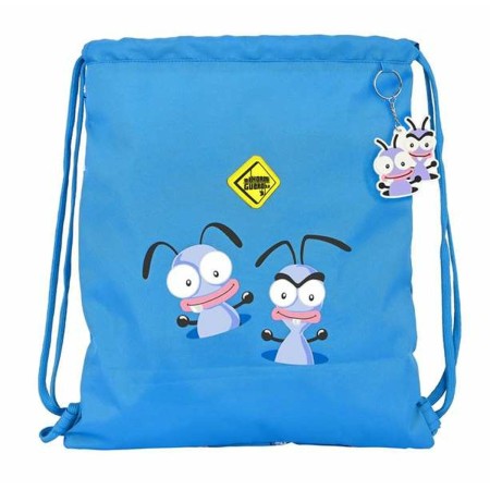 Bolsa Mochila con Cuerdas El Hormiguero Azul 35 x 40 x 1 cm