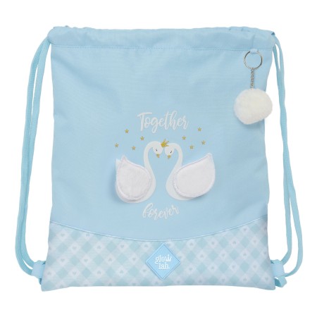 Bolsa Mochila con Cuerdas Glow Lab Cisne