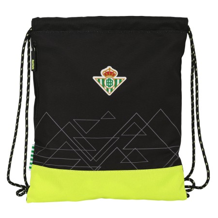 Sac à dos serré par des ficelles Real Betis Balompié Noir 35 x 40 x 1 cm