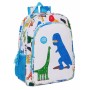 Mochila Escolar Safta Algo de Jaime Blanco 33 x 42 x 14 cm