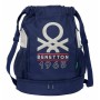 Mochila Saco Infantil Benetton Varsity Gris 35 x 40 x 1 cm