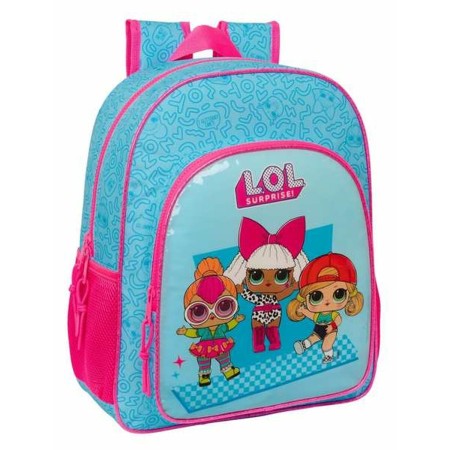 Mochila Escolar LOL Surprise! Divas Azul 32 x 38 x 12 cm