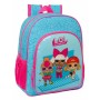 Cartable LOL Surprise! Divas Bleu 32 x 38 x 12 cm