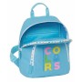 Mochila Benetton Spring Celeste 25 x 30 x 13 cm Mini