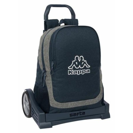Cartable à roulettes Kappa Gris Blue marine 32 x 16 x 44 cm