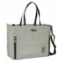 Sac avec poche pour ordinateur portable Minnie Mouse Teen Sand Gris 40 x 31 x 17 cm Rembourré