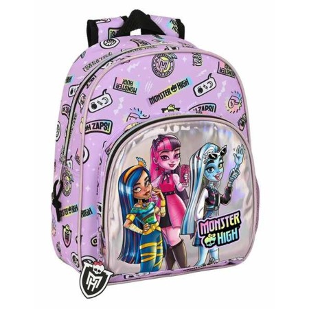 Sac à dos enfant Monster High Best Boos Lila 28 x 34 x 10 cm