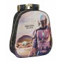 Mochila Escolar 3D The Mandalorian 27 x 33 x 10 cm