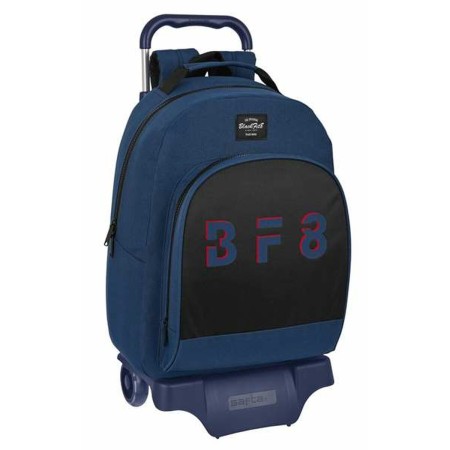 Cartable à roulettes BlackFit8 Urban Noir Blue marine 32 x 42 x 15 cm