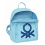 Sac à dos Casual Benetton Sequins Bleu clair 25 x 30 x 13 cm Mini