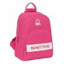 Sac à dos Casual Benetton Raspberry Fuchsia 25 x 30 x 13 cm