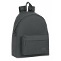 Mochila Escolar Safta Basic Gris 33 x 42 x 15 cm