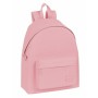 Mochila Escolar Safta Basic Rosa 33 x 42 x 15 cm