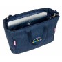 Sac avec poche pour ordinateur portable Benetton Denim Bleu 40 x 31 x 17 cm