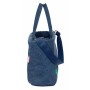Bolso con bolsillo para Portátil Benetton Denim Azul 40 x 31 x 17 cm
