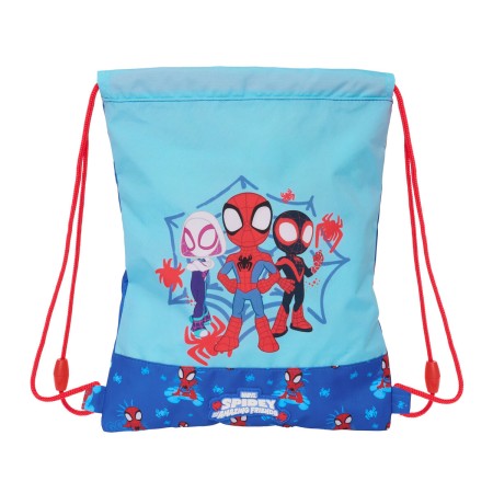 Sac à dos serré par des ficelles Spidey