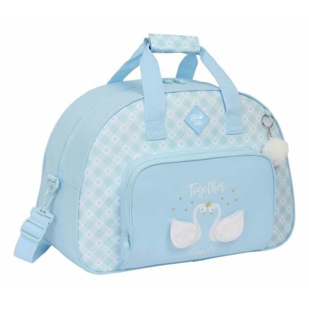 Bolsa de Deporte Glowlab Kids Cisnes Azul claro 48 x 33 x 21 cm Infantil