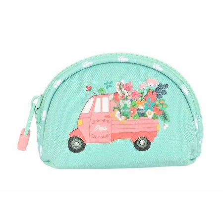 Porte-monnaie Glowlab Kids Pepa Vert 9,5 x 7 x 3 cm