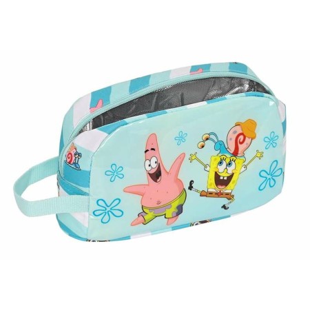 Porte-petit déjeuner Thermique Safta Stay positive Bleu 21,5 x 12 x 6,5 cm