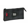 Trousse Fourre-Tout Triple Paul Frank Campers Noir 22 x 12 x 3 cm