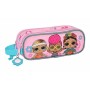 Trousse Fourre-Tout Double LOL Surprise! Glow Girl Rose 21 x 8 x 6 cm