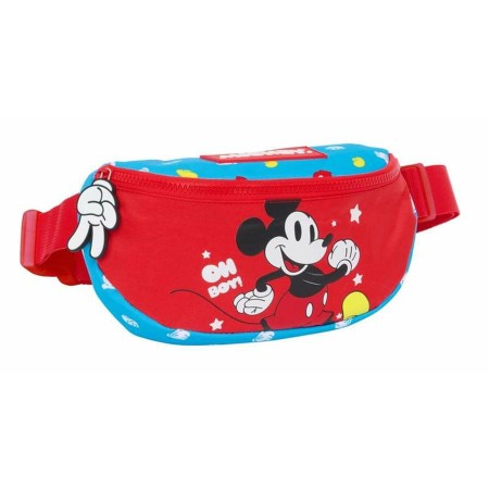 Riñonera Mickey Mouse Fantastic Azul Rojo 23 x 14 x 9 cm