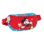 Riñonera Mickey Mouse Fantastic Azul Rojo 23 x 14 x 9 cm