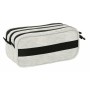 Trousse Fourre-Tout Triple Kappa Gris 21,5 x 10 x 8 cm