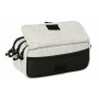 Trousse Fourre-Tout Triple Kappa Gris 21,5 x 10 x 8 cm