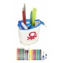 Fourre-tout Benetton Topitos Blanc Naturel 19 x 6 cm