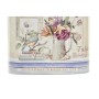 Set de pots DKD Home Decor Rose Métal Fleurs Shabby Chic (29 x 14 x 38,5 cm)