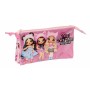 Trousse Fourre-Tout Triple Na!Na!Na! Surprise Fabulous Rose 22 x 12 x 3 cm