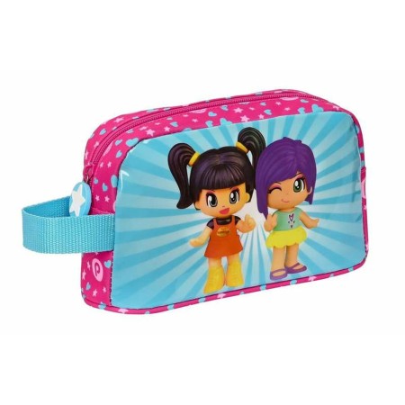 Portadesayunos Térmico Pinypon Azul Rosa 21,5 x 12 x 6,5 cm