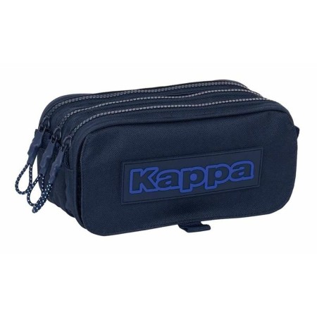 Portatodo Triple Kappa Blue Night Azul marino 21,5 x 10 x 8 cm