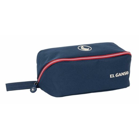 Fourre-tout Safta Classic Blue marine 22 x 10 x 10 cm Carré