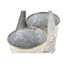 Cache-pot DKD Home Decor Rose Métal Shabby Chic (24 x 12 x 23 cm)