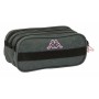 Trousse Fourre-Tout Triple Kappa Gris 21,5 x 10 x 8 cm