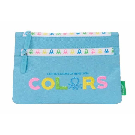 Fourre-tout Benetton Spring Bleu ciel 23 x 16 x 3 cm