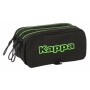Trousse Fourre-Tout Triple Kappa Noir 21,5 x 10 x 8 cm